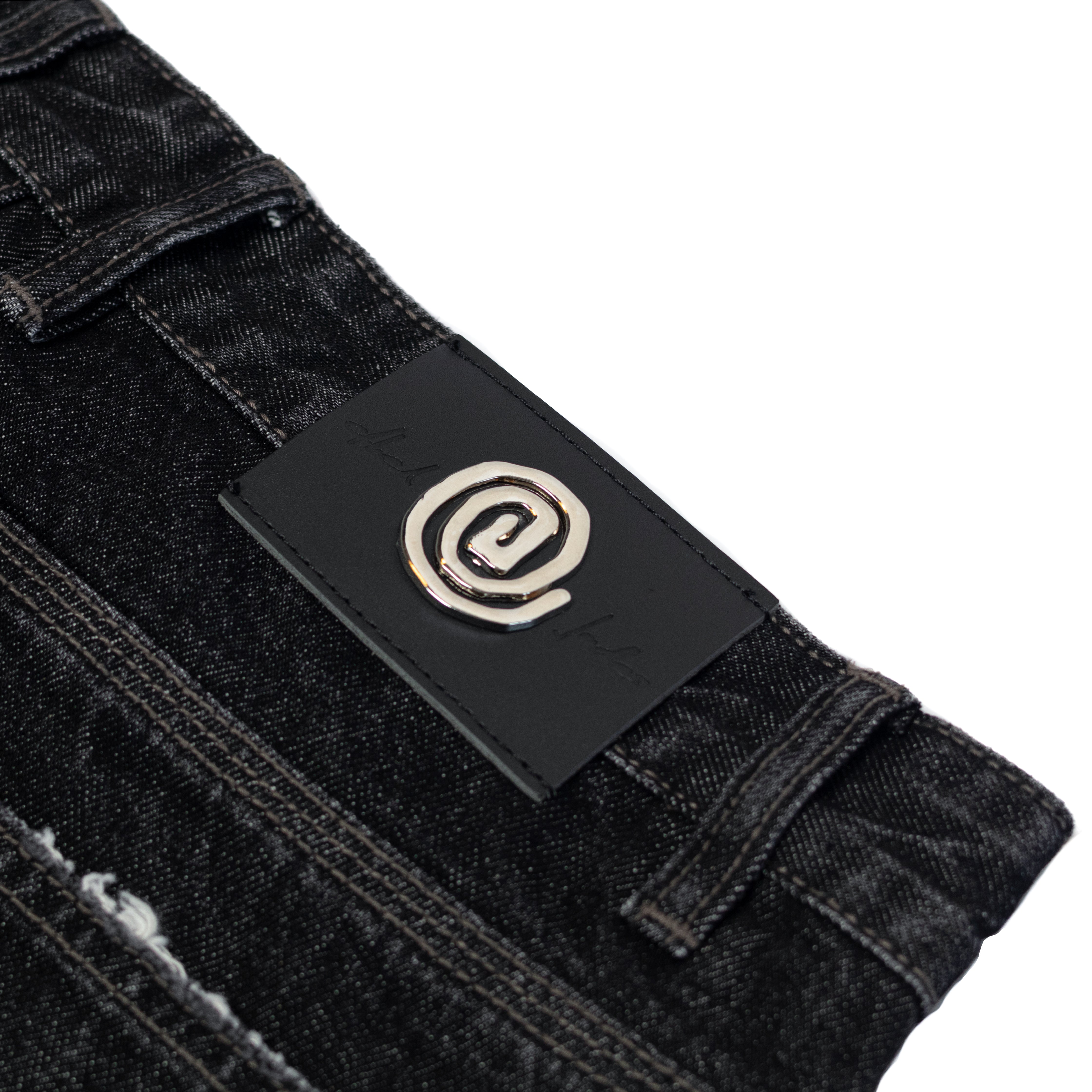 'GAZE' JEANS BLACK