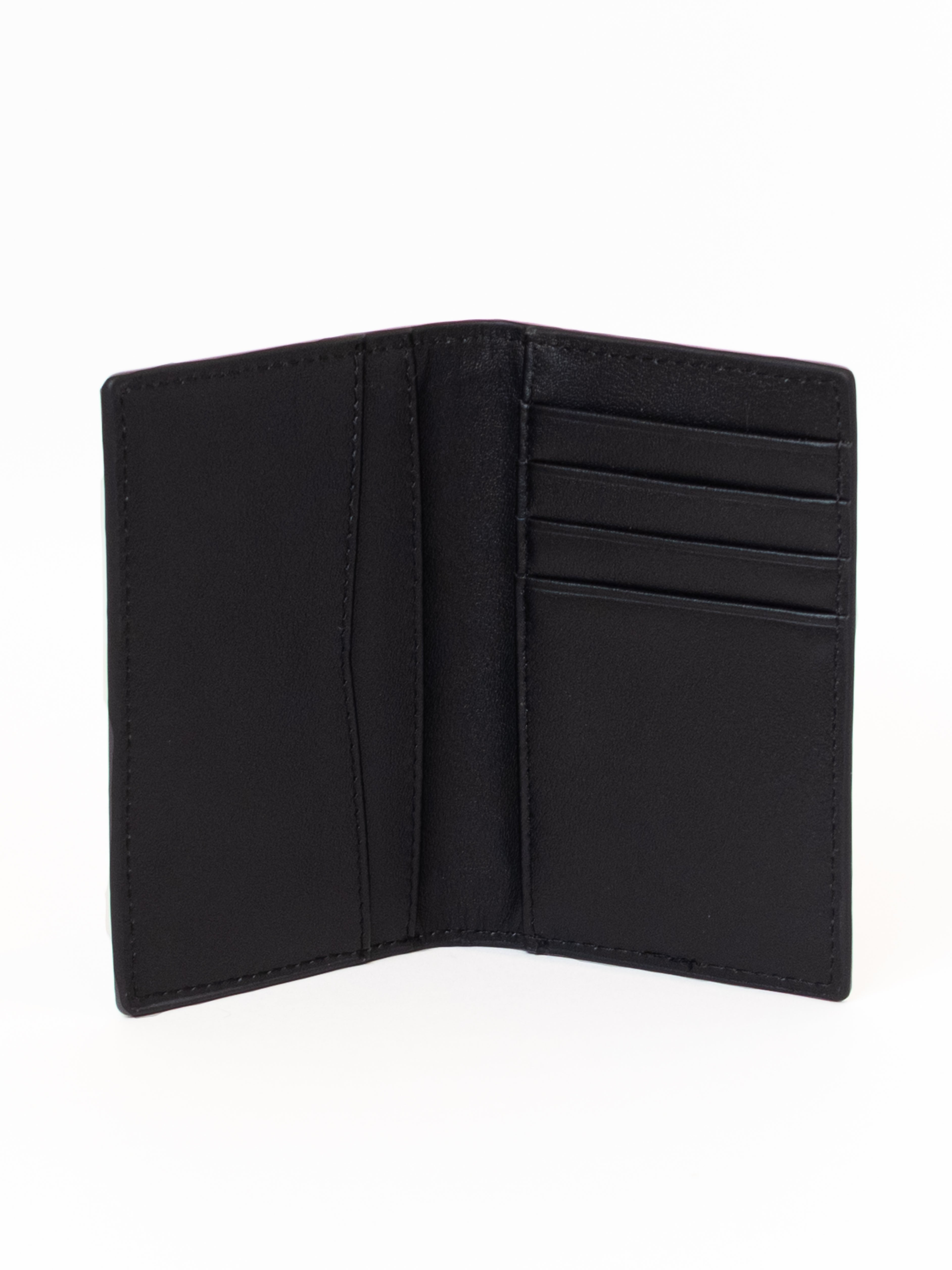 BLACK BIFOLD WALLET